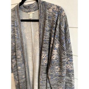 Westbound Women Open Cardigan Sweater Women Plus 1X